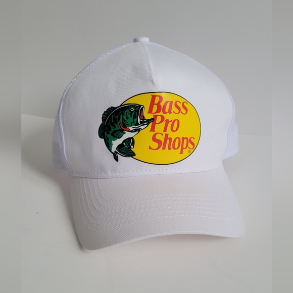 BASS PRO SHOP Mesh Trucker Hat - Picture 1 of 7
